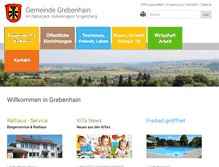 Tablet Screenshot of grebenhain.de